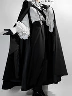 Codename 003 - Ouji Lolita Shirt and Pants Set, Hooded Cape - image 16