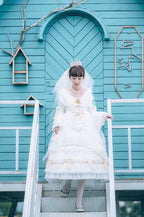 Manor Ball II - Retro Lolita Necklace Pearl Necklace - image 4