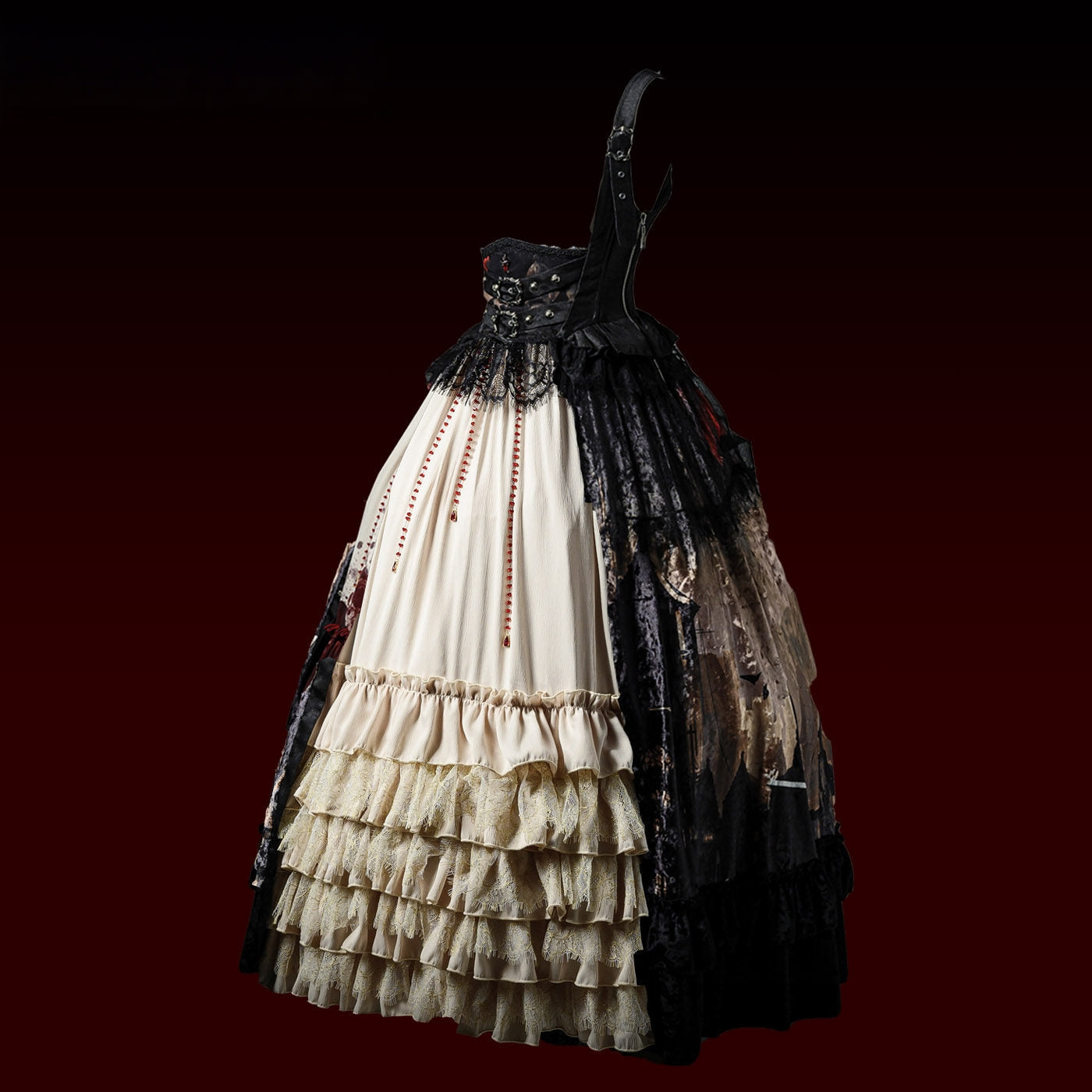 Heretic Nun Gothic Lolita Long JSK Set - image 13