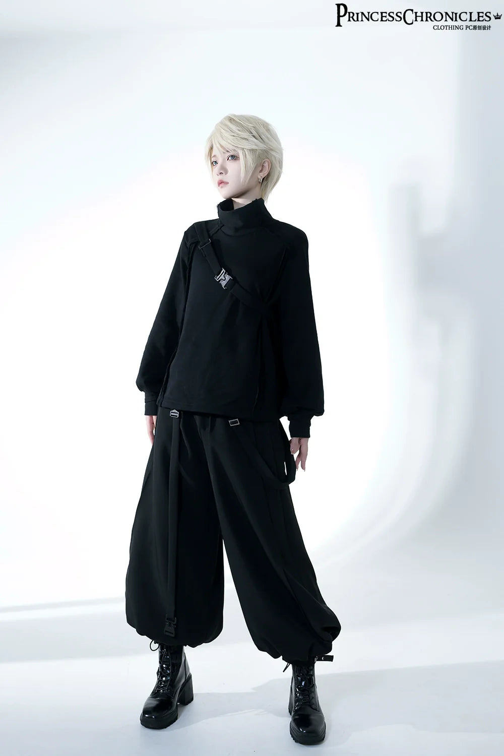 Functional Rabbit Handsome Gothic Ouji Pantsuit - image 25