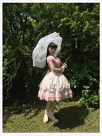 Spring 2025 Old School Lolita Floral JSK and OP Dress Series and Accessories - image 17