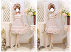 Solid Color Lolita Casual Dress Floral Dress JSK - image 14