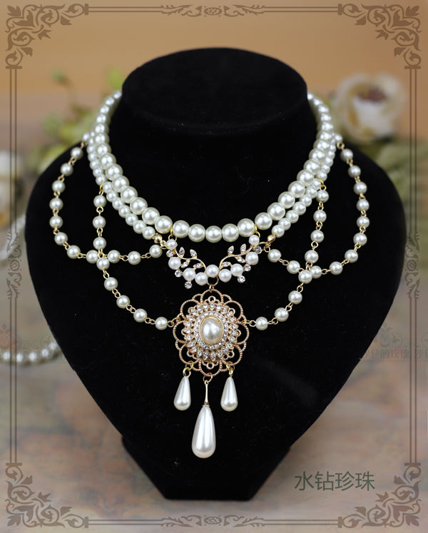Theresa - Vintage Wedding Lolita Necklace - image 12