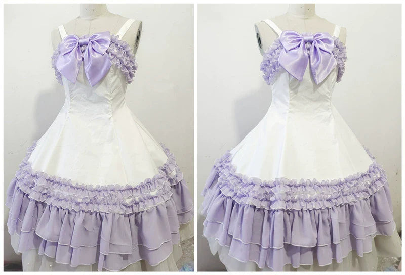 Sweet Lolita JSK Dress, Back Shirring, Side Zipper - image 5