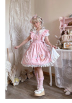 Barbie Bear - Sweet Lolita Bear Print JSK and OP and Accessories - image 14