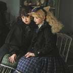 Rose - Elegant Lolita Fishbone Grid Skirt Customized - image 57