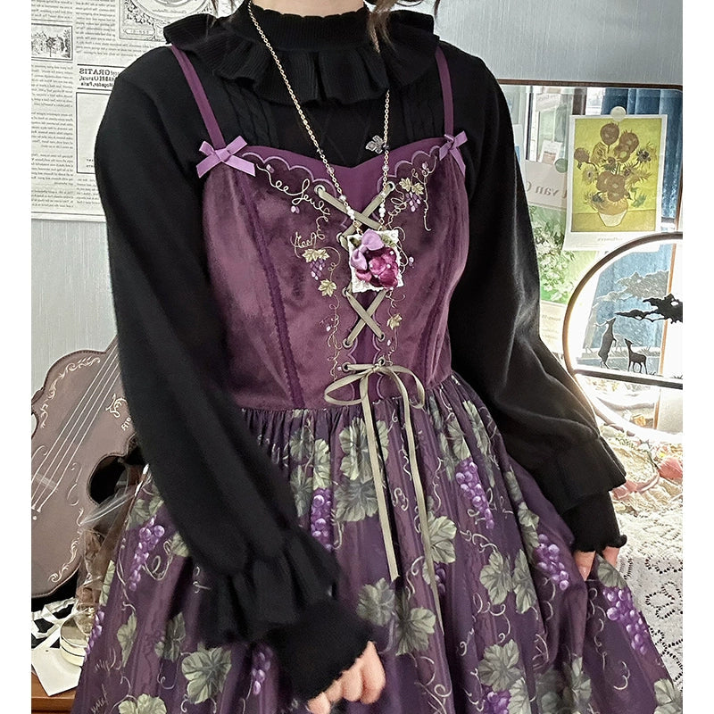 Sweet Lolita Sweater Autumn and Winter Lolita Inner Wear - image 27