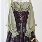 Hyde Garden - Daily Lolita Shirt Cotton Blouse Long Sleeves - image 1
