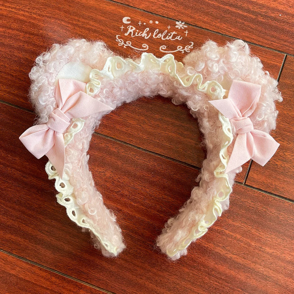 Starry Pudding Bear - Sweet Lolita JSK and Printed OP Dress - image 21