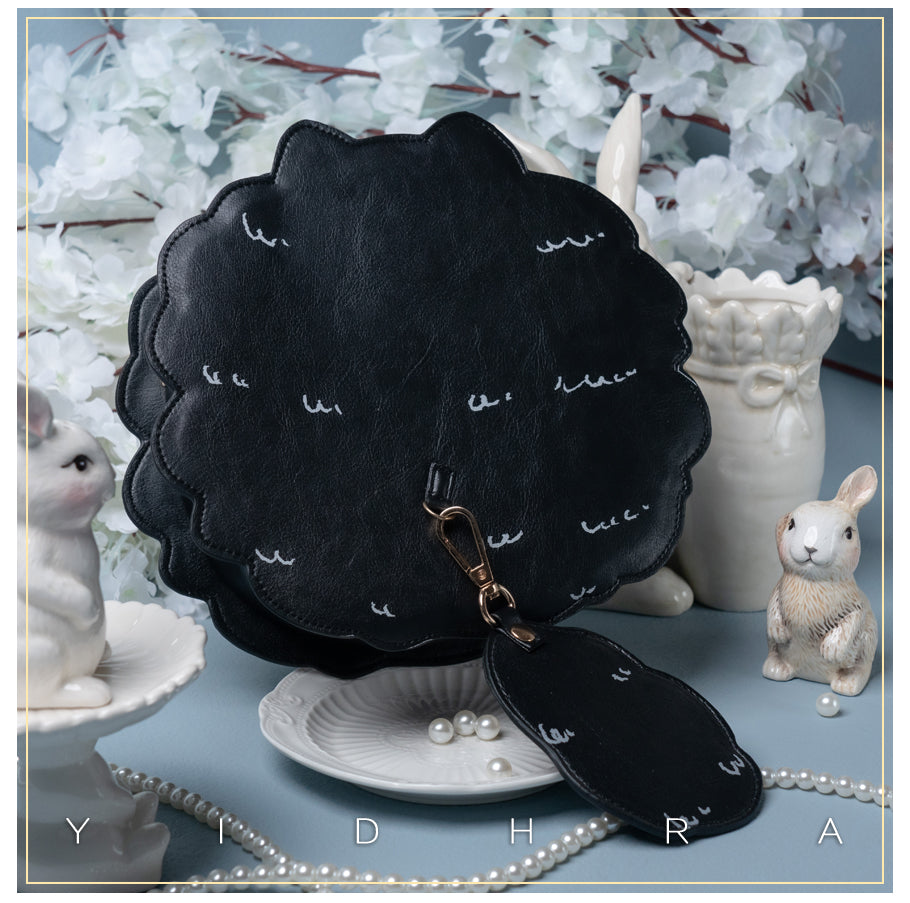 Printed Kawaii Cat Leather Shoulder Bag - image 21