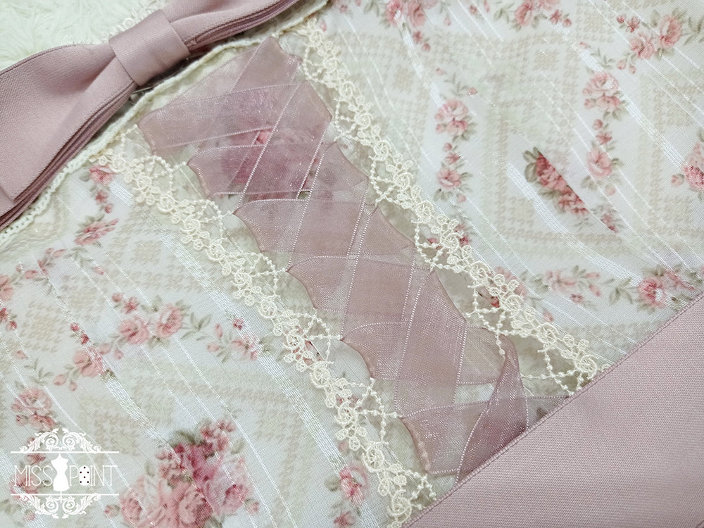 Woody Rose - Elegant Floral Lolita JSK Dress - image 18