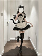 Maidette - Halloween Maid Lolita Apron OP Dress - image 7