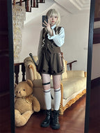 Detective Rabbit Kiri - Ouji Lolita Outfits, Backpack Pants - image 26