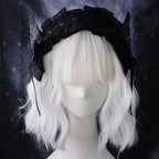 Black Wings Halloween Goth Lolita Hairband - image 13