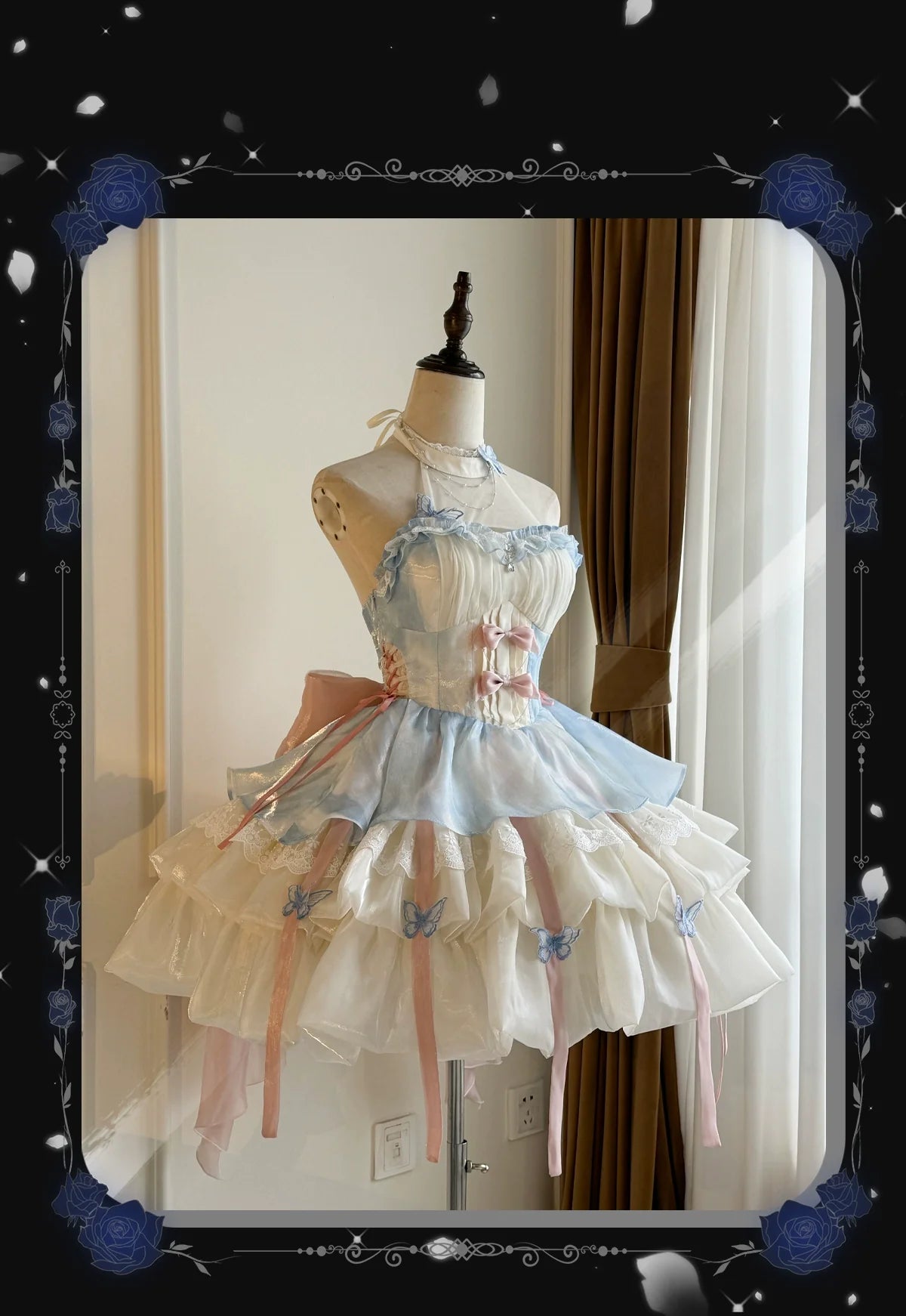 Love Goddess - Elegant Lolita Dress Halter Puff Princess JSK Dress - image 25