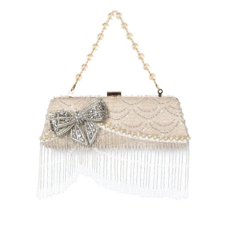 Slavic Heiress - Rhinestone Bow Lolita Handbag - image 7