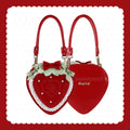 Sweet Strawberry - Bow and Lace Lolita Handbag - image 10