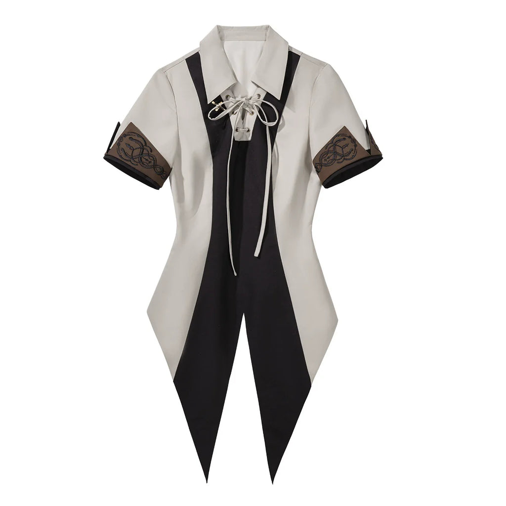 Voyage Guide - Vintage Ouji Lolita Suit Nautical Style Outfit - image 16
