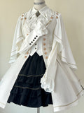 Fallen Moon Code - Retro Military Lolita Vest, Skirt and Pants Collection - image 26