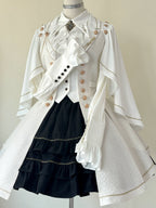 Fallen Moon Code - Retro Military Lolita Vest, Skirt and Pants Collection - image 26