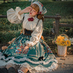 Rich Hymn - Lolita Bavarian Long Velvet JSK - image 16