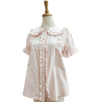 Cotton Sweet Lolita Blouse, Peter Pan Collar - image 3