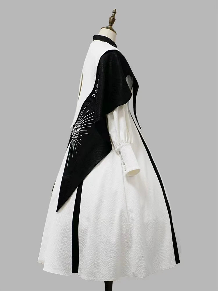 Dragon Scale - Gothic Lolita JSK Dress Goth Coat - image 22