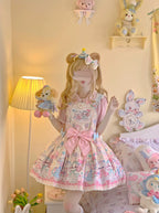 Puppy Parks - Sweet Lolita Kawaii Puppy Lolita Salopette - image 16