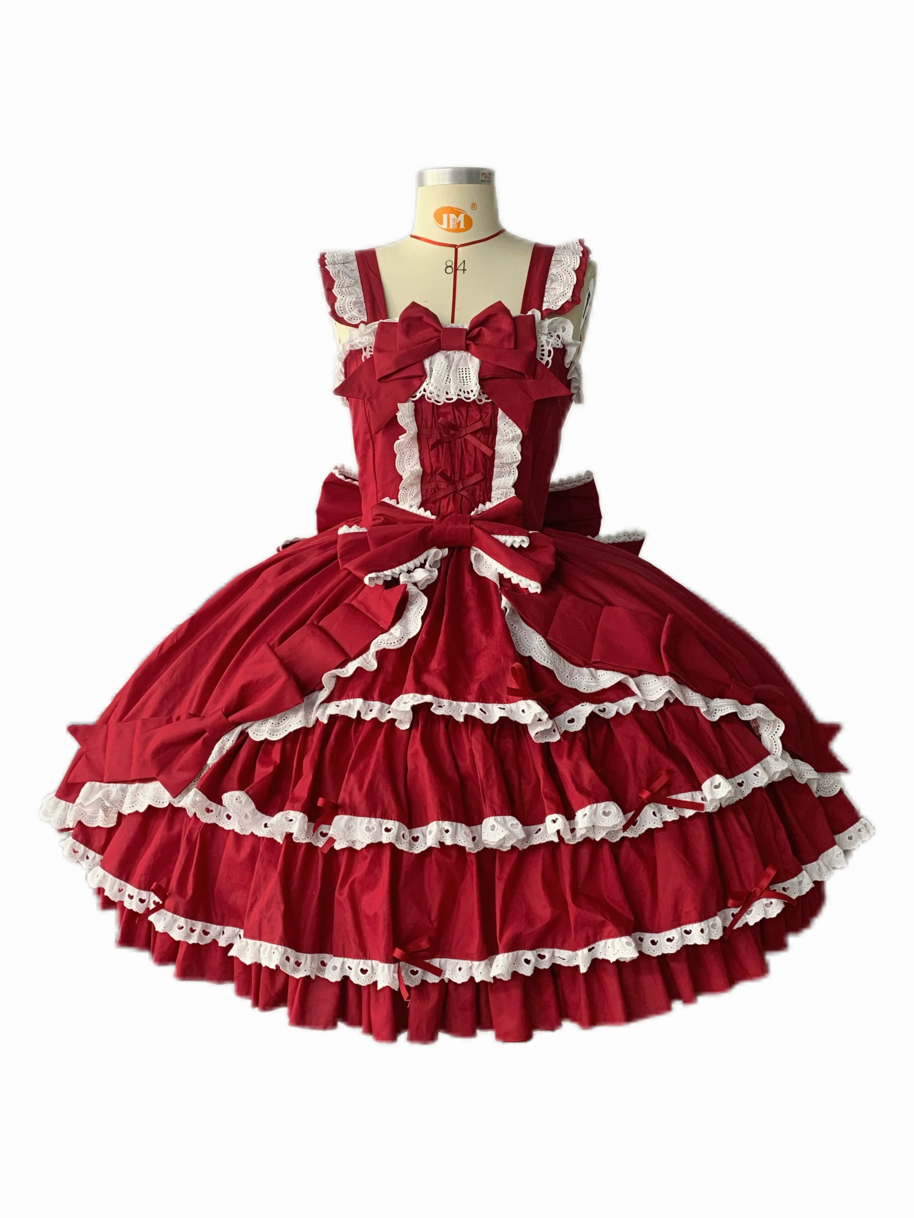 Gryza Plus Size Princess Lolita JSK with Cotton Tiered Ruffles - image 21