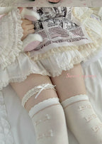 Winter Lolita Thigh High Socks Slim Leg Socks - image 10