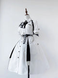 Evil Python 2.0 - Military Lolita Gothic OP Dress - image 2