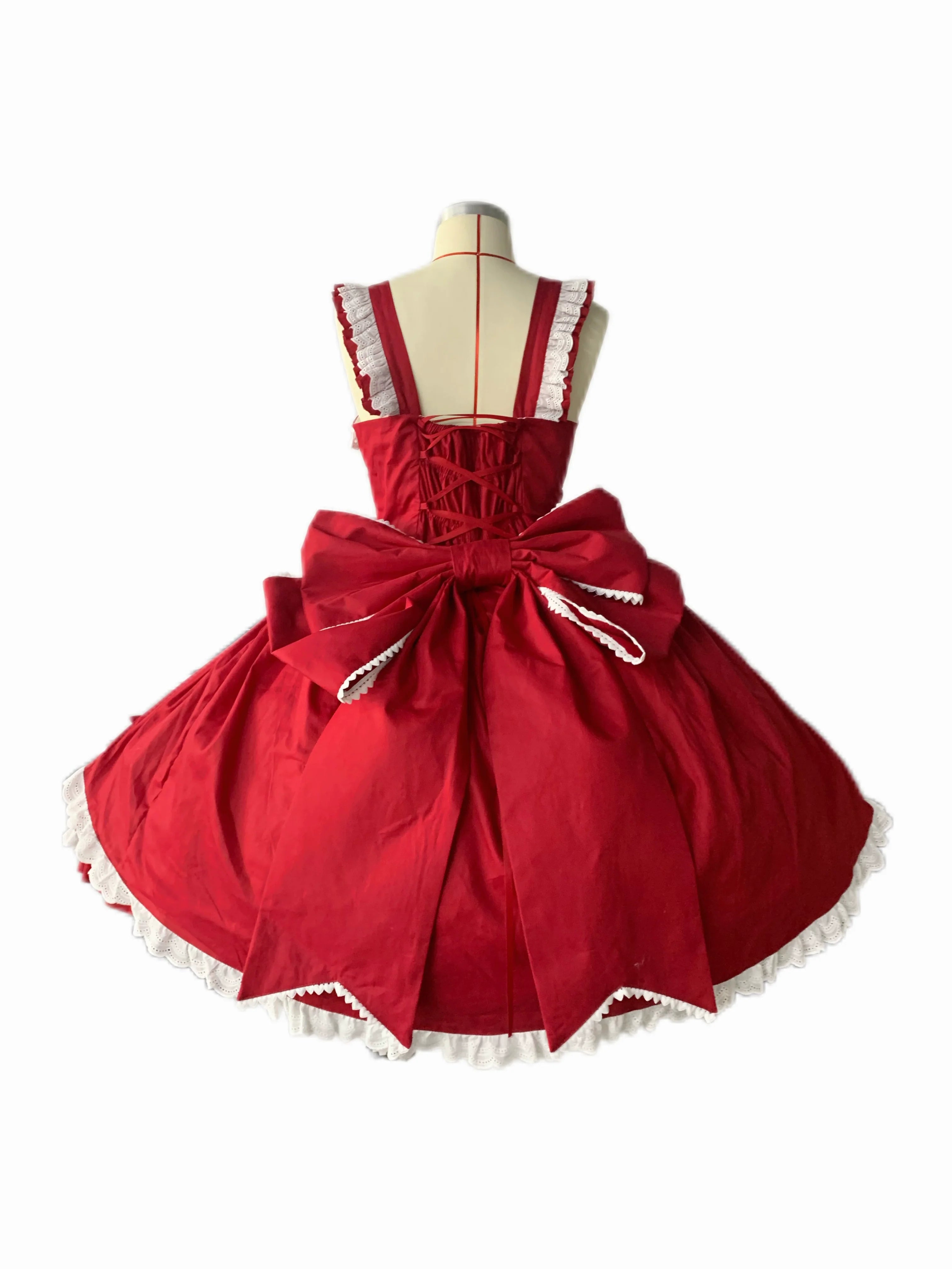 Gryza Plus Size Princess Lolita JSK with Cotton Tiered Ruffles - image 22