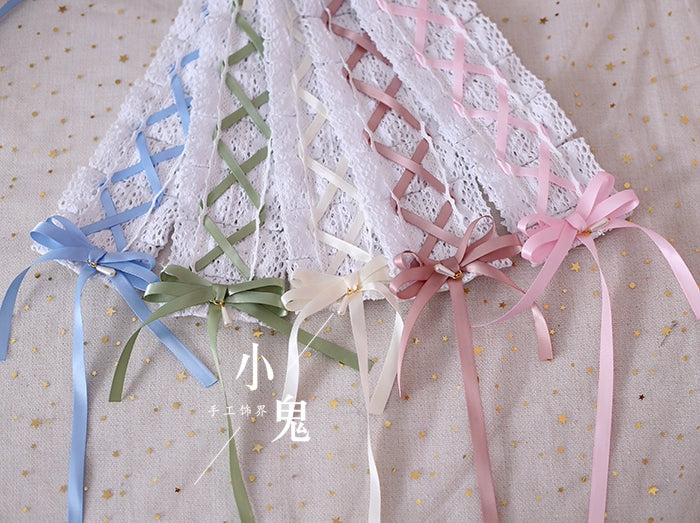 Japanese Style Sweet Lolita Lace Headband Multicolors - image 28