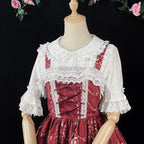 Summer Short Sleeve Cotton Lolita Blouse - image 15