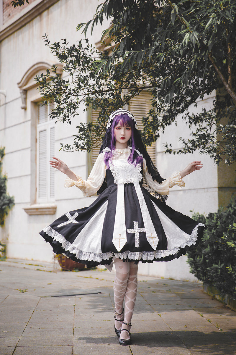 Breath of Heaven - Gothic Lolita JSK Dress and Accessories - image 4
