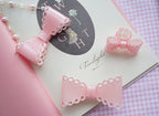 Sweet Lolita Bow Ring and Necklace - image 14