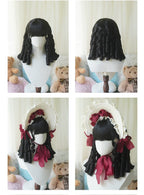 Retro Lolita Wig Short Roman Curl Hairpiece - image 21
