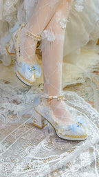 Gorgeous Bridal Lolita Shoes with 3 Heel Heights - image 4