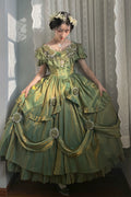 Tana Manor Classic Lolita OP Dress with Floral Decoration - image 12