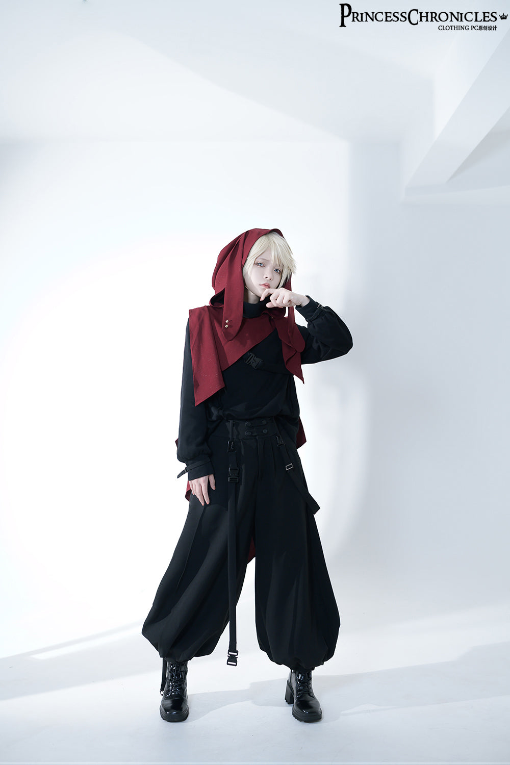 Functional Rabbit Handsome Gothic Ouji Pantsuit - image 13