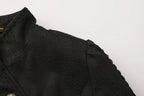 Immortal Murky Portrait - Ouji Lolita Long Swallowtail Black Coat - image 5