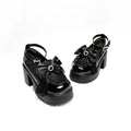 Daily Black and White Lolita Heels - image 11