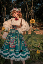 Rich Hymn - Lolita Bavarian Long Velvet JSK - image 9