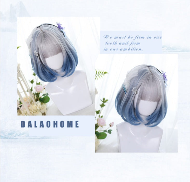 Sweet 30cm BOBO Short Lolita Wig Multicolors - image 10