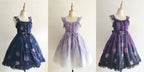 Jellyfish Meteor - Chiffon Fairy Jellyfish Printed Lolita JSK - image 26
