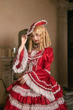 Eternal France Doll - Classic Lolita Doll-like OP Dress and Accessories - image 12