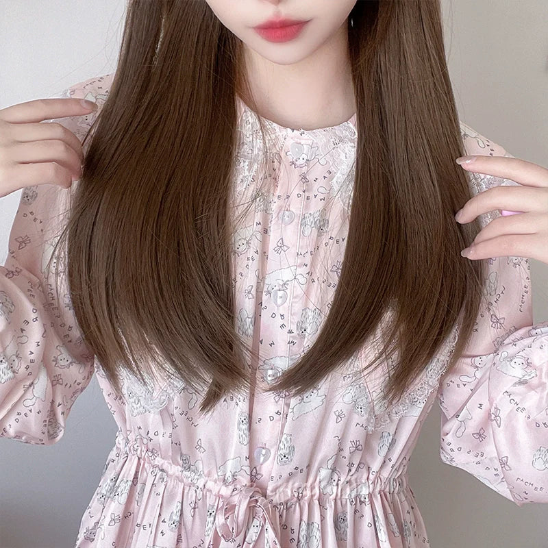 Elegant Lolita Wig Long Straight Wigs - image 11