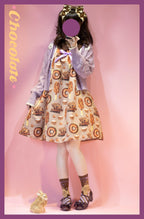 Kawaii Lolita Chocolate Color Cotton Socks - image 24