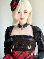 Classic Lolita Rhinestone Pendant Choker, Adjustable Chain - image 6
