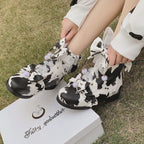 Enthusiastic Ideation - Elegant Lolita Shoes Fleeced Short Martin Boots - image 29